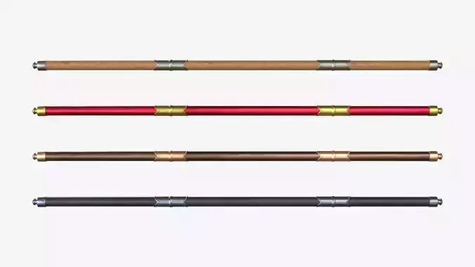 Japanese Spear 6FT Bo 4 colors