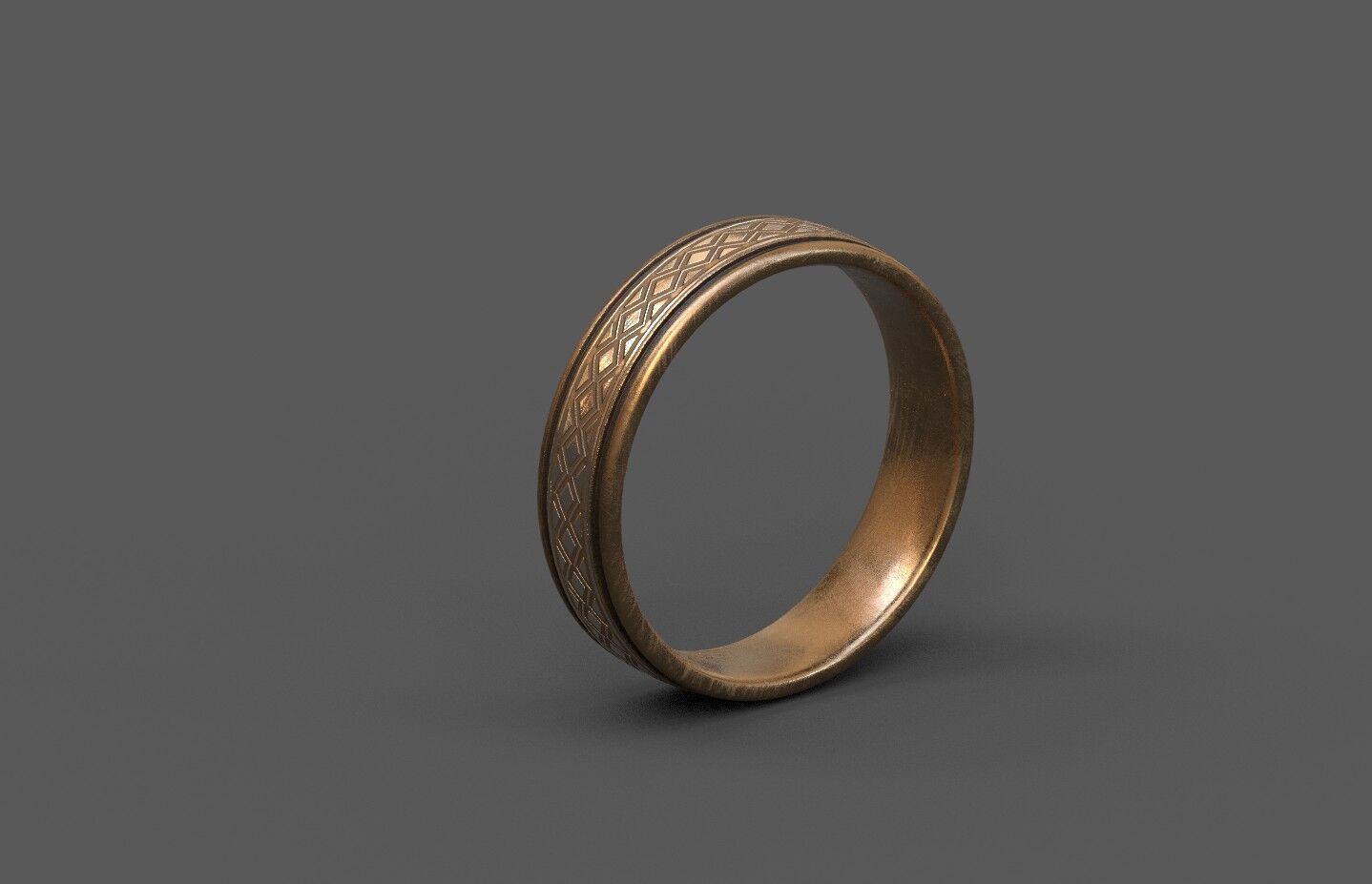 High-Quality 3D Ring Model Pack 4 Low-poly 3D model_16