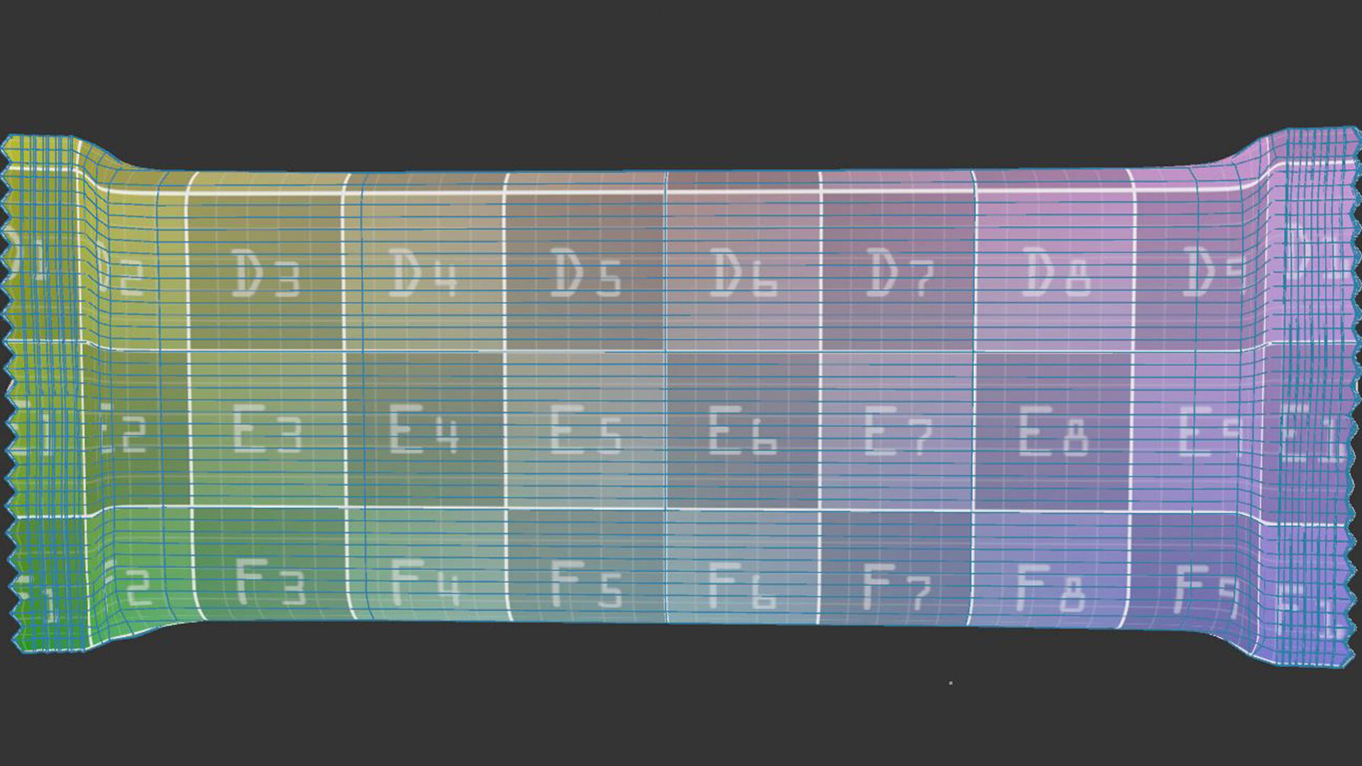 Packaging For Chocolate Bar 3D model_20