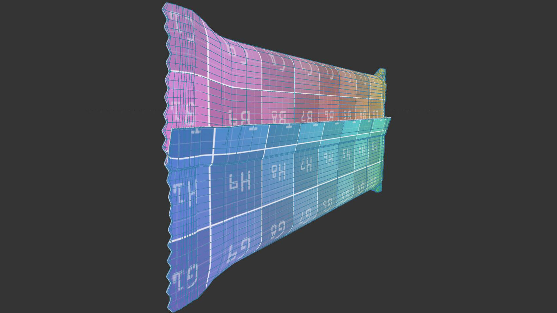 Packaging For Chocolate Bar 3D model_21