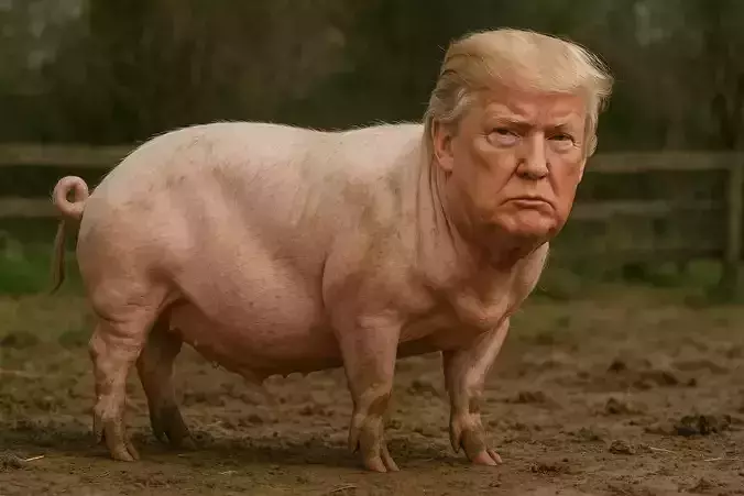 Donald Trump as Pigman
