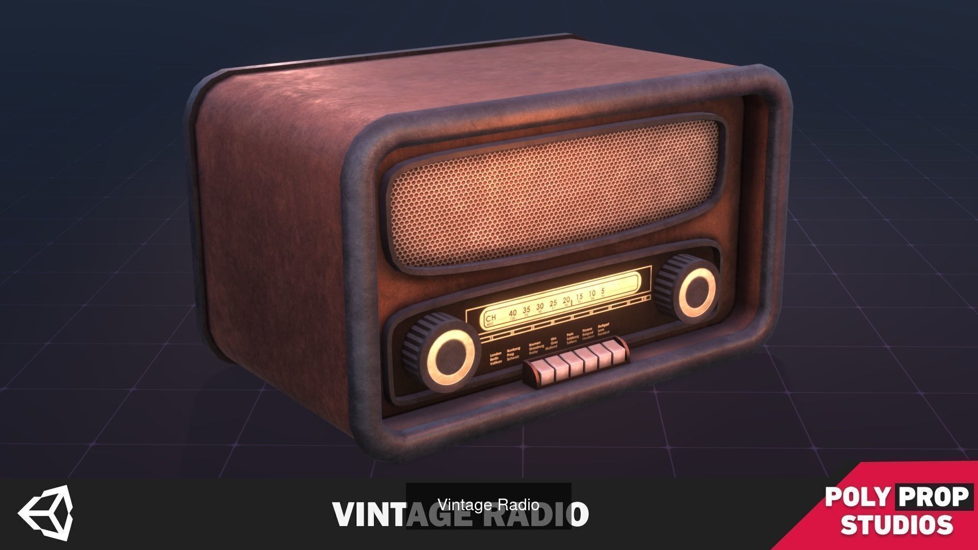 Vintage Furniture Bundle  3D Model Collection_2