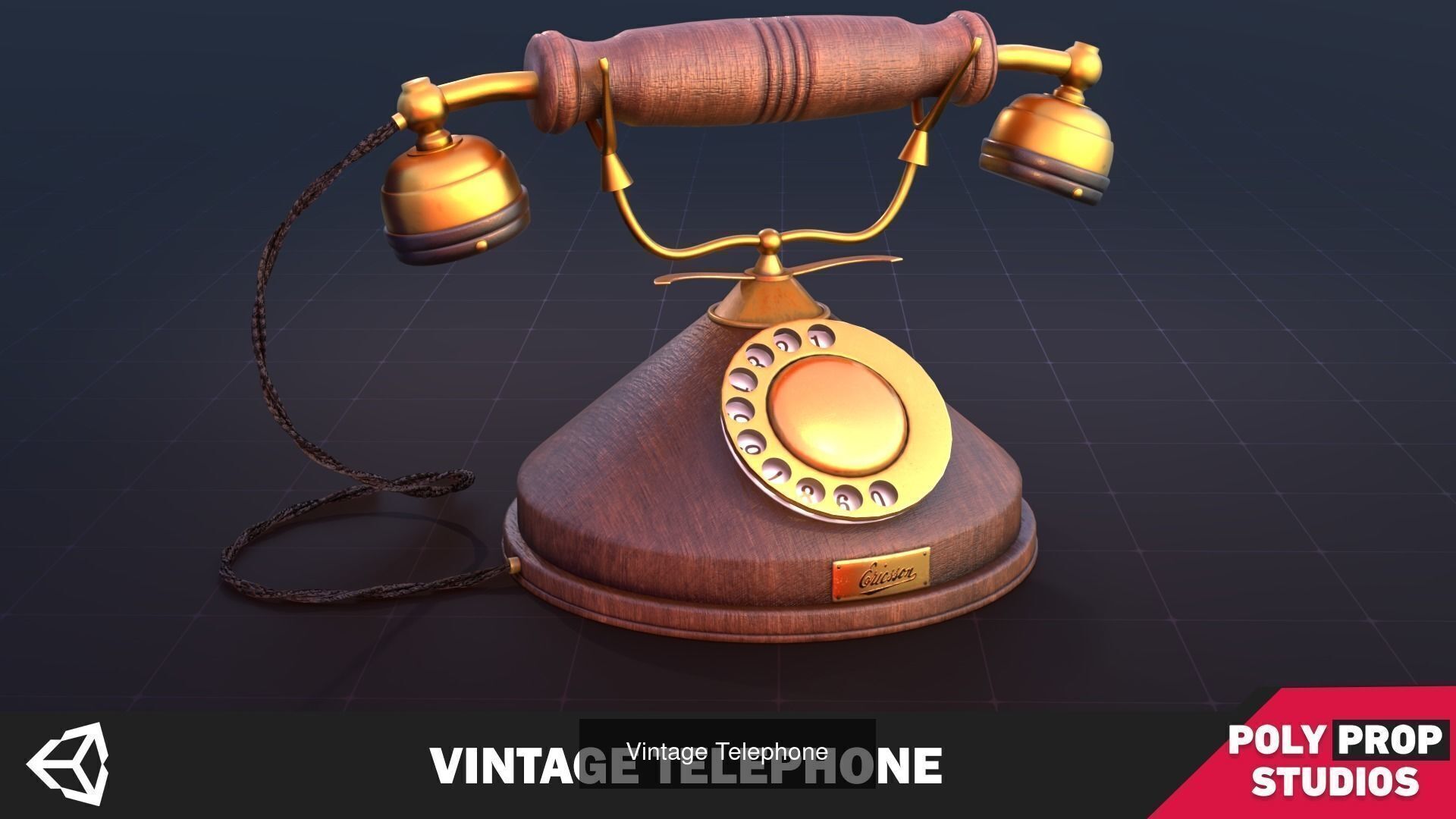 Vintage Furniture Bundle  3D Model Collection_3