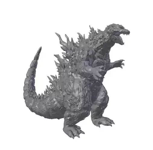 Godzilla 2000 3dprint