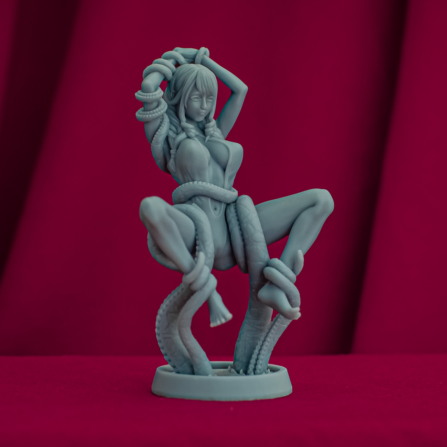 Tentacle attack - d 3D print model_3