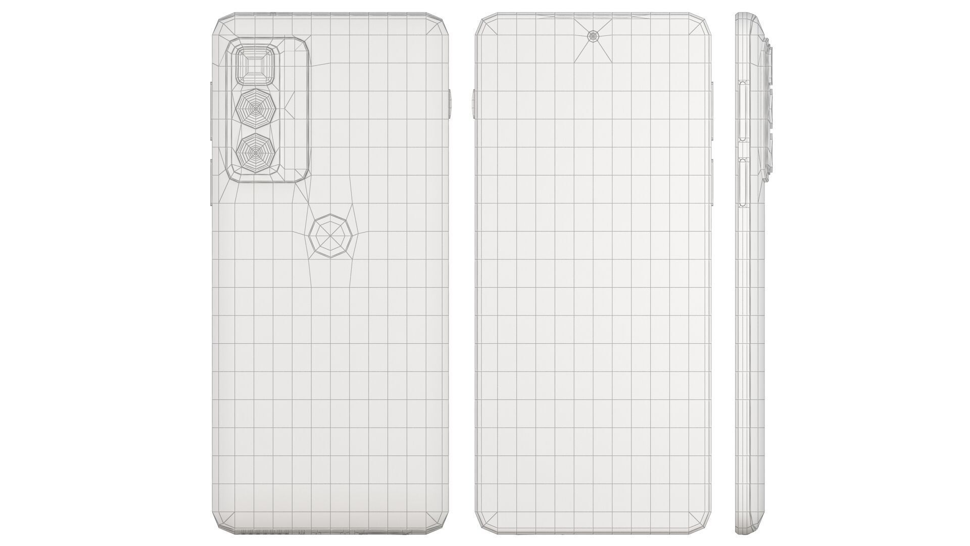 20 Motorola Cellphones Collection 3D model_9