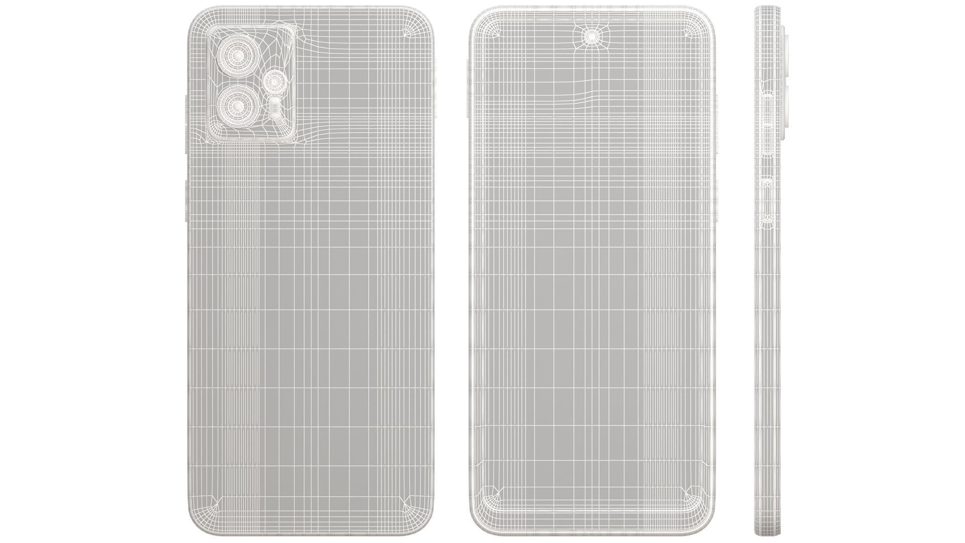 20 Motorola Cellphones Collection 3D model_31