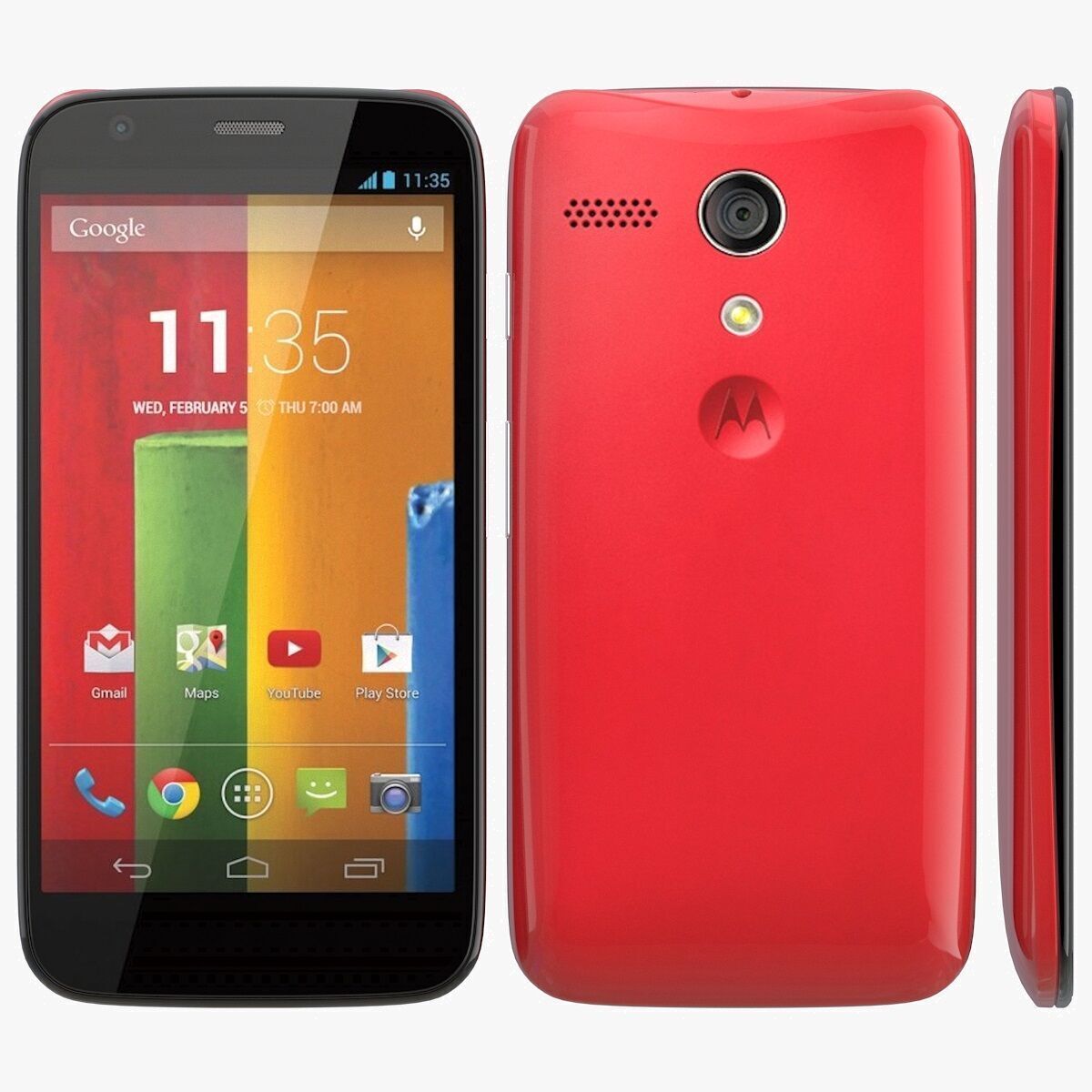 20 Motorola Cellphones Collection 3D model_14