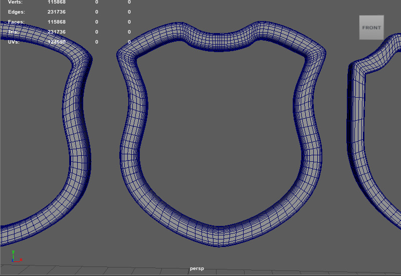 Badge Patches 3D model_13