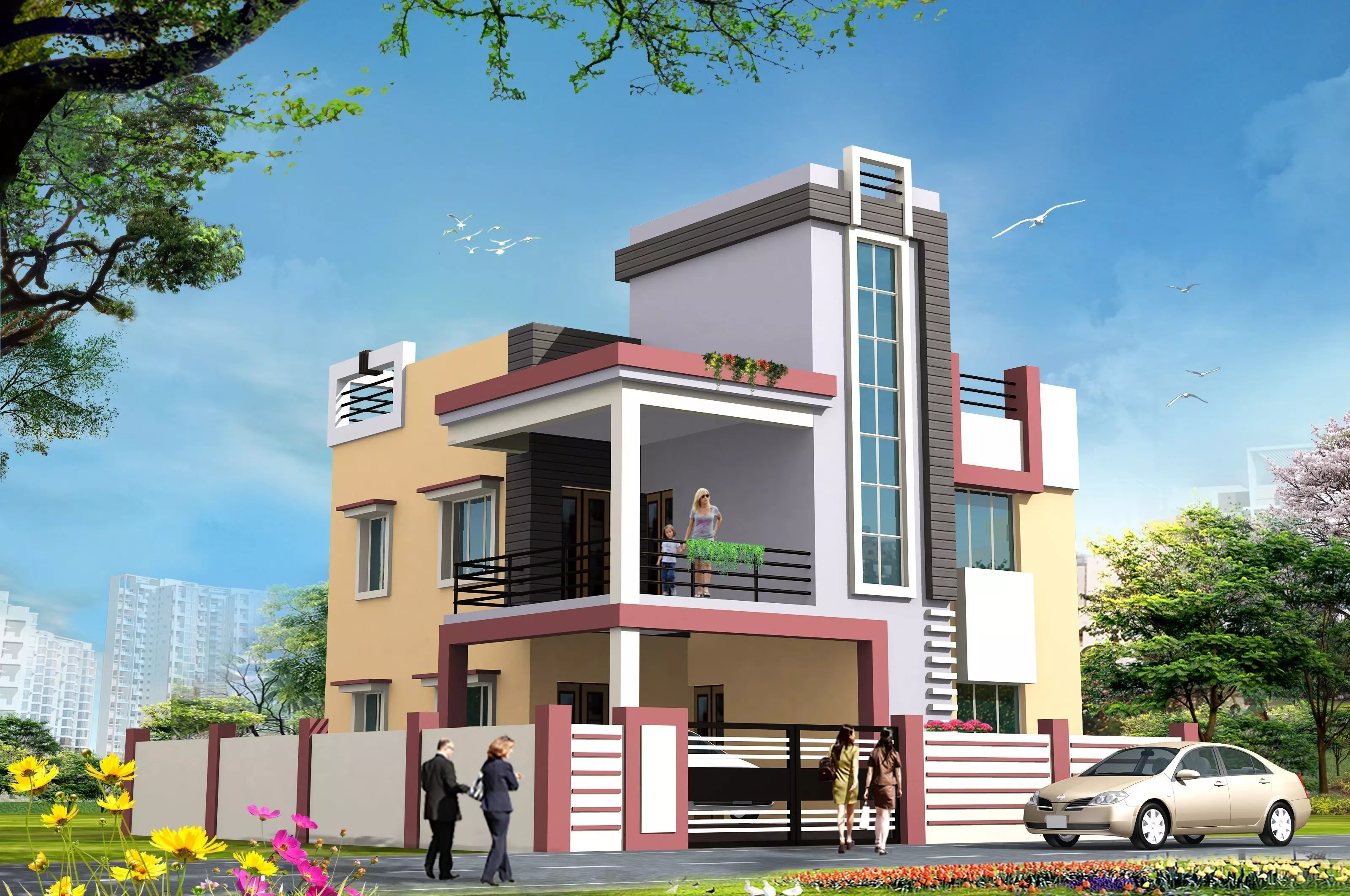 3D Duplex Free 3D model