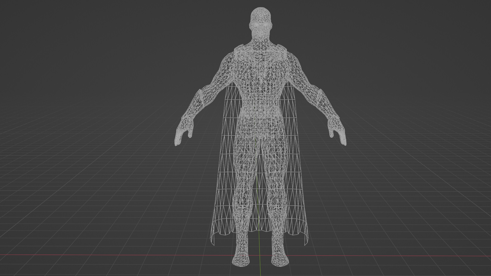 Vision  Low-poly 3D model_6