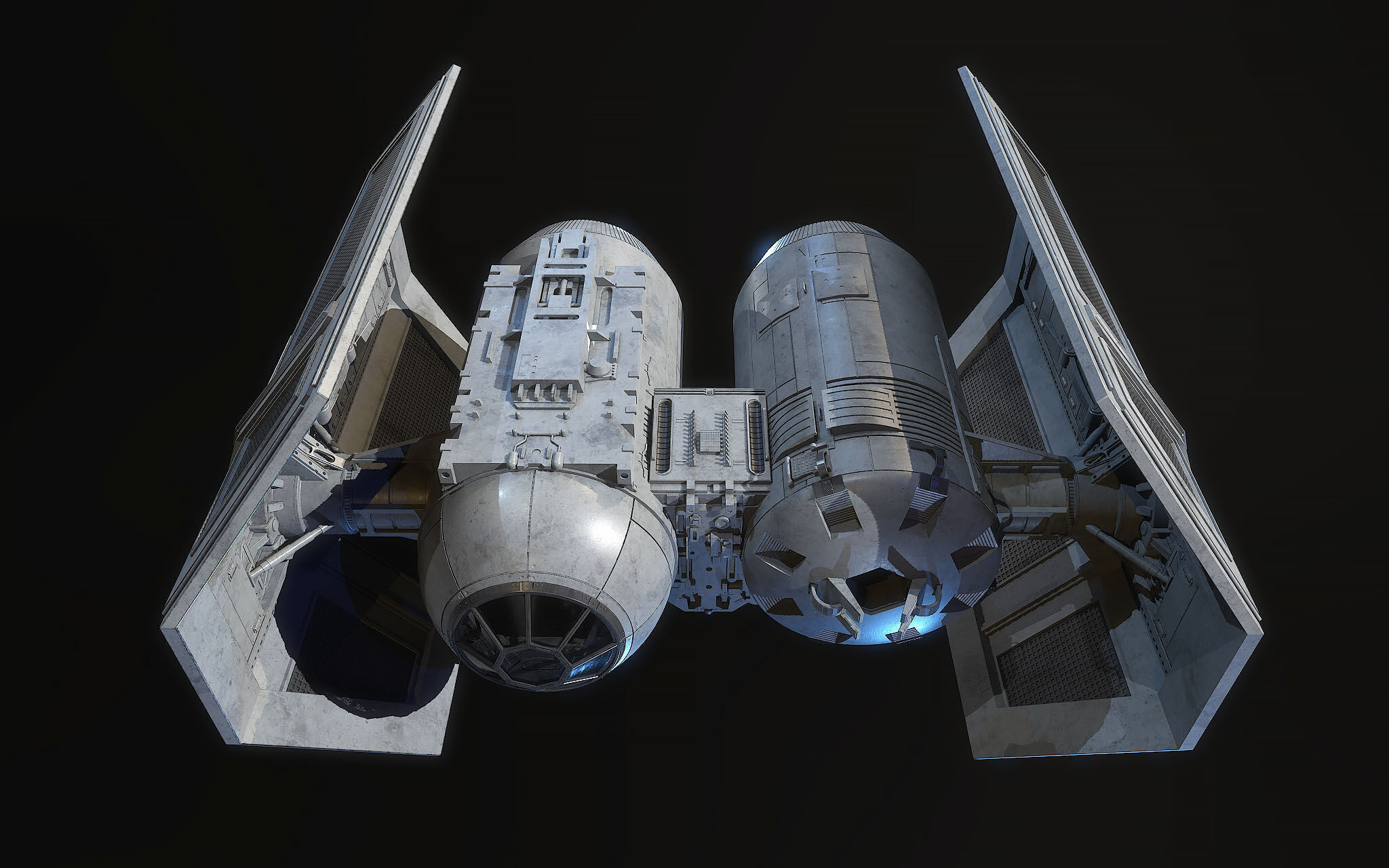 TIE Bomber Star Wars 3D model_4