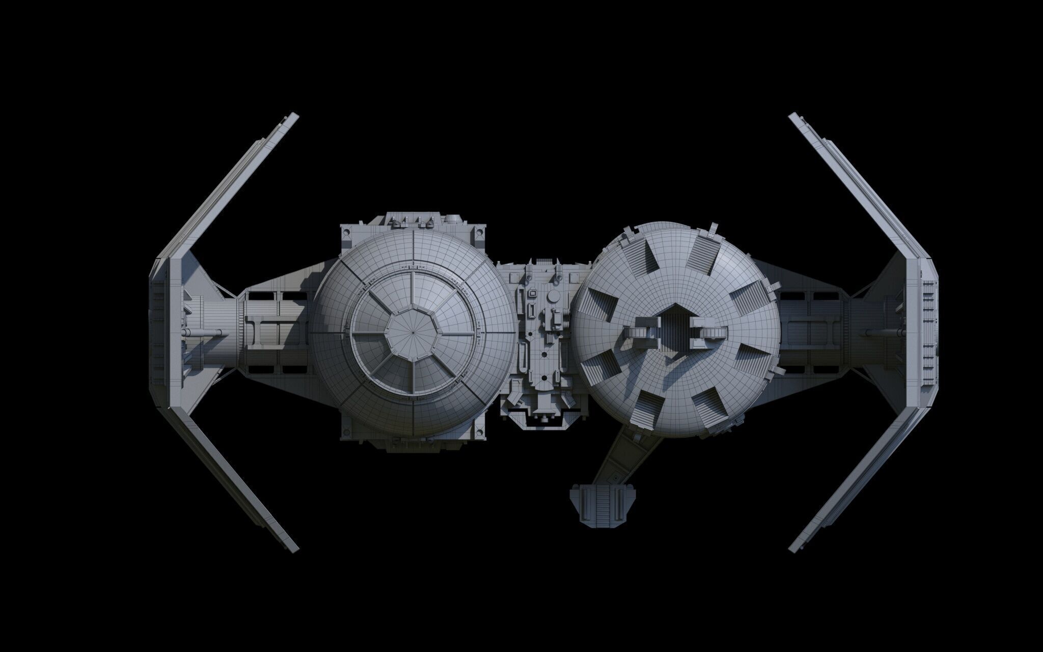 TIE Bomber Star Wars 3D model_10