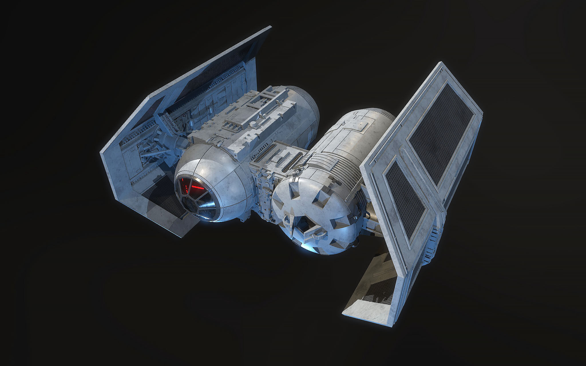 TIE Bomber Star Wars 3D model_6