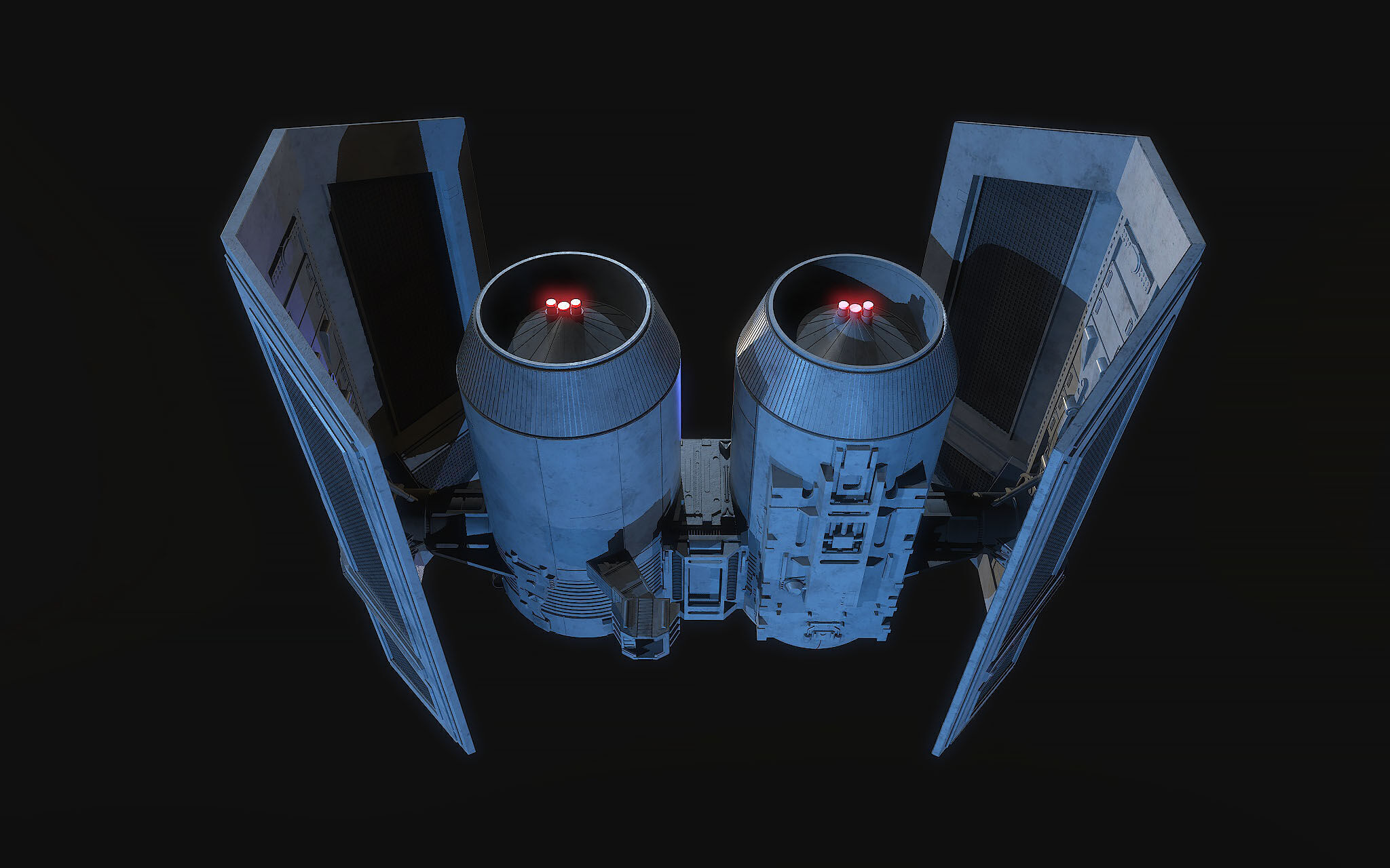 TIE Bomber Star Wars 3D model_2