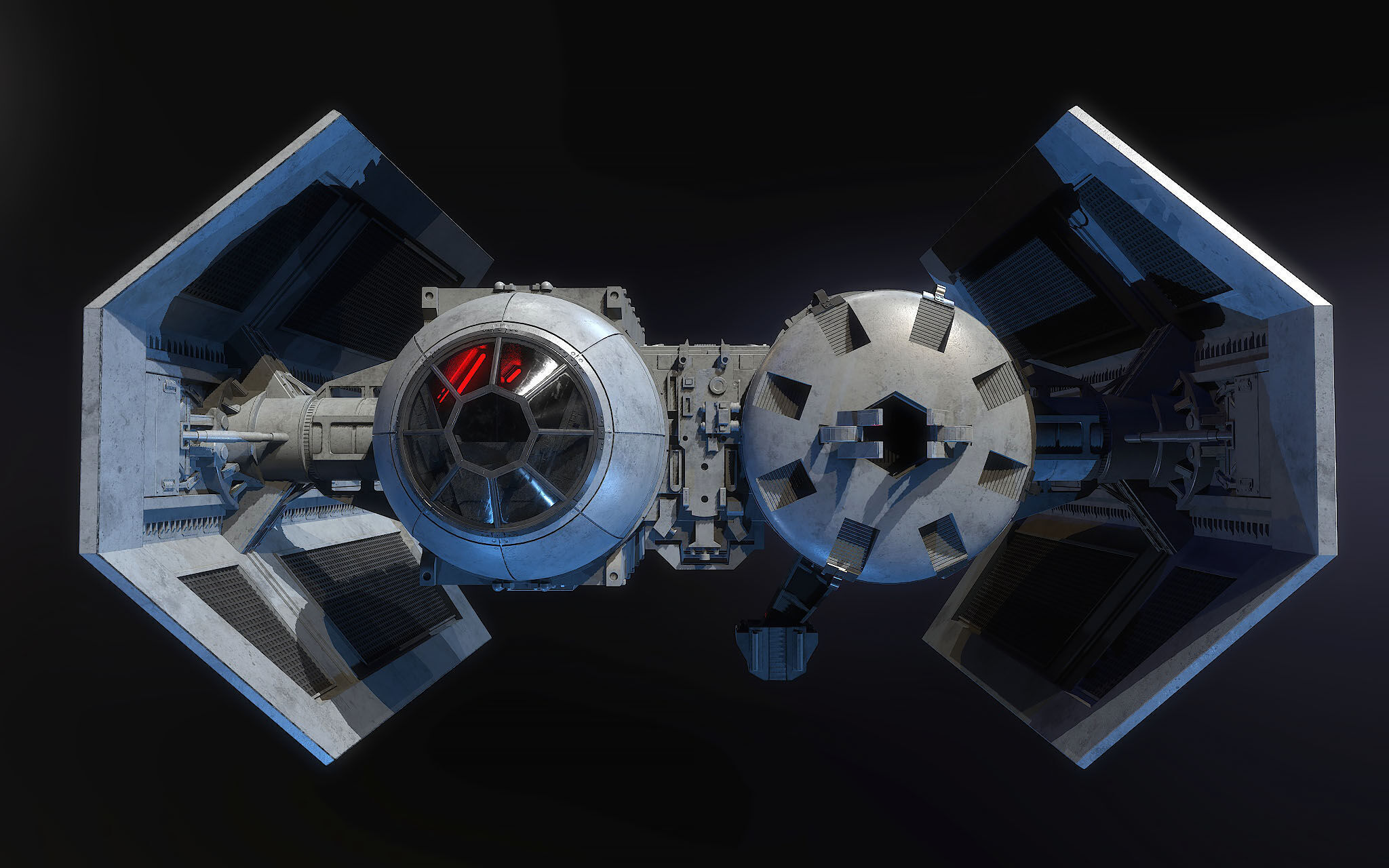 TIE Bomber Star Wars 3D model_8