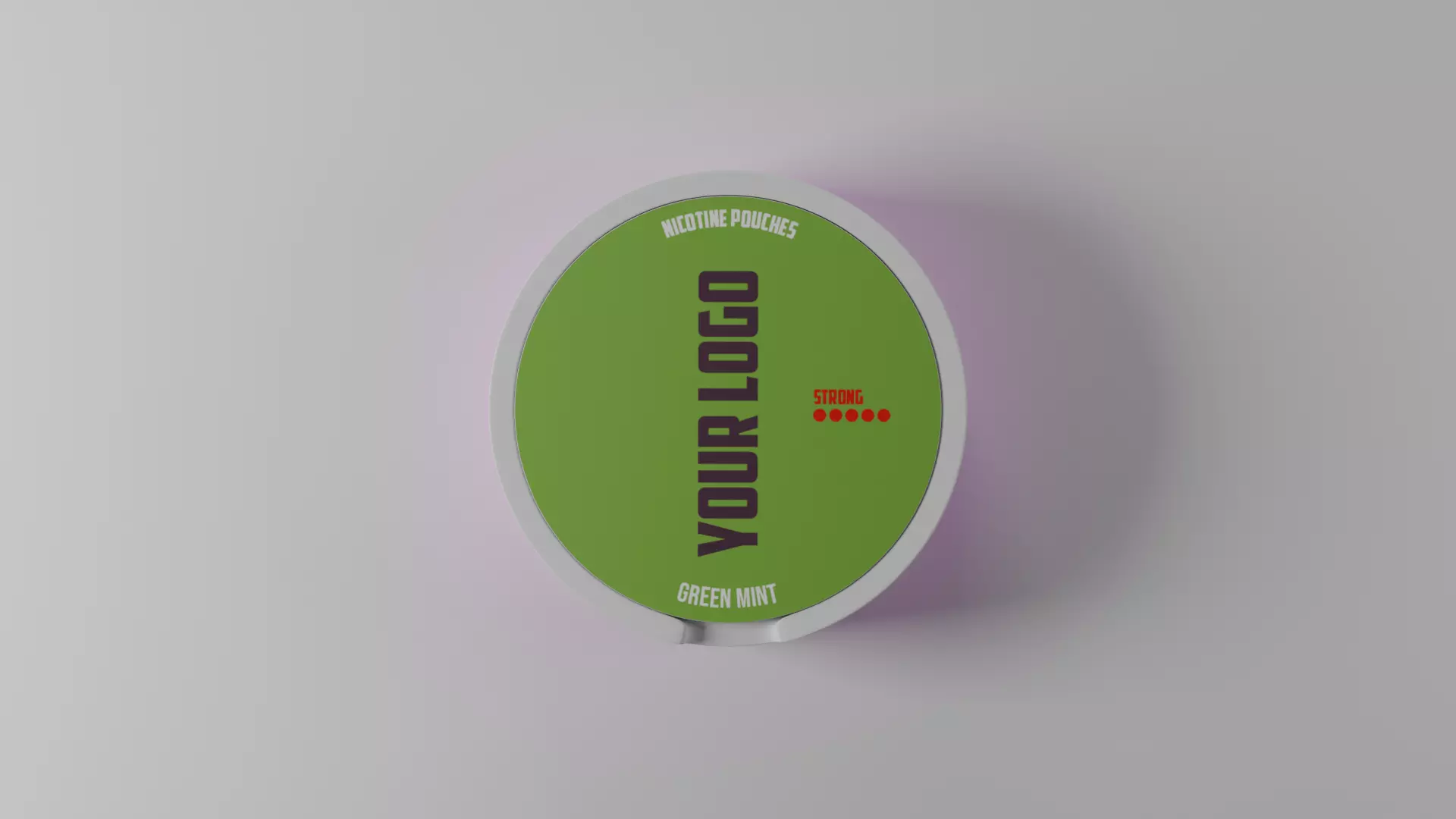 Nicotine Pouches Can 3D model_0