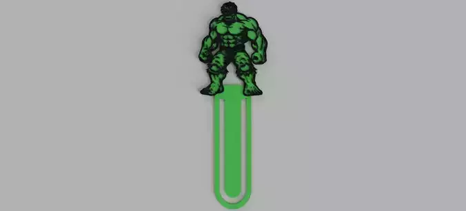 Hulk Logo Bookmarks