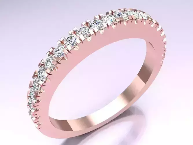 Diamond Ring - Womens Rings - N315447 3D print model