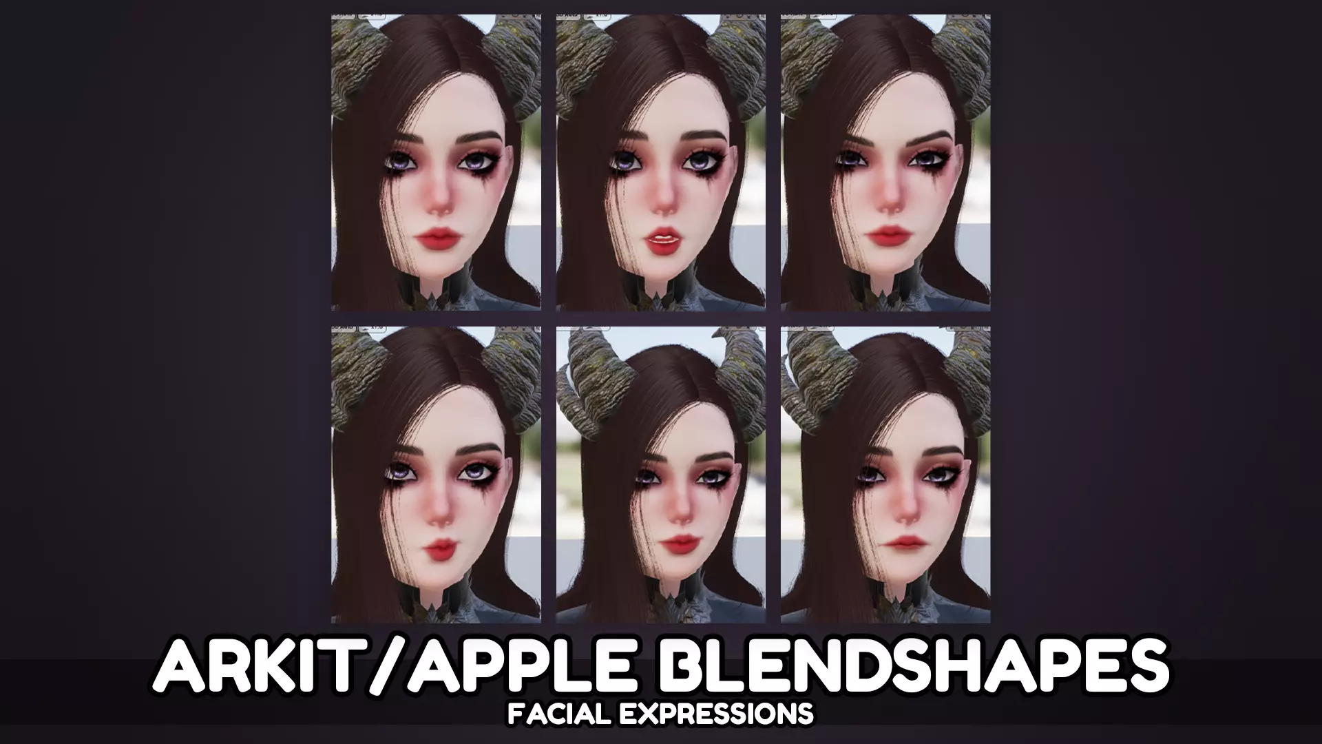 Dragon Girl Ezerys Low-poly 3D model_9