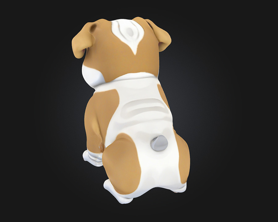 Puppy Joy A Bundle of Happiness and Playfulness 3D model_5