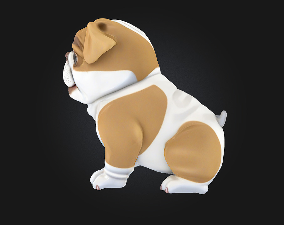 Puppy Joy A Bundle of Happiness and Playfulness 3D model_4