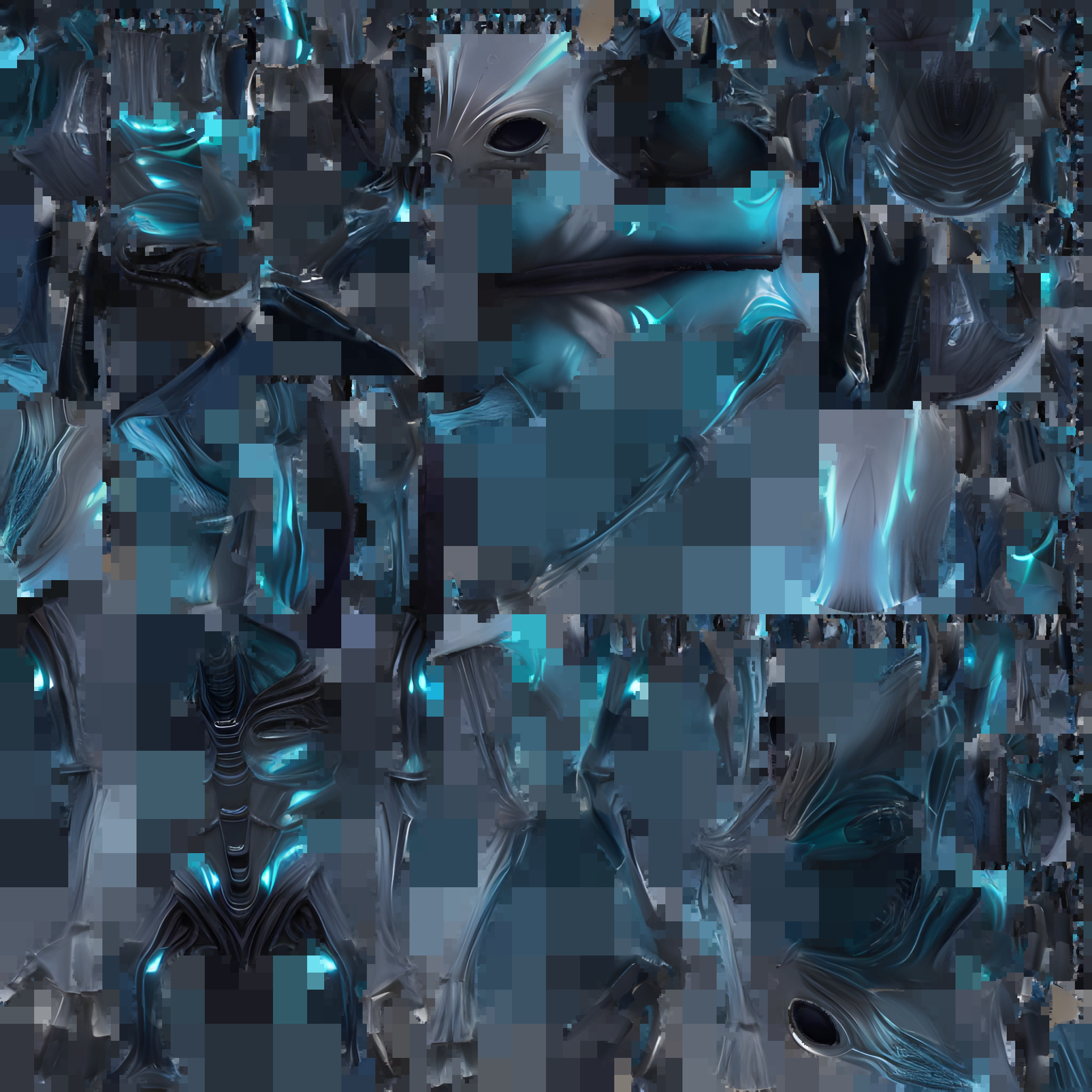 Alien Creature 3D Model Sci-Fi Xeno 3D model_3