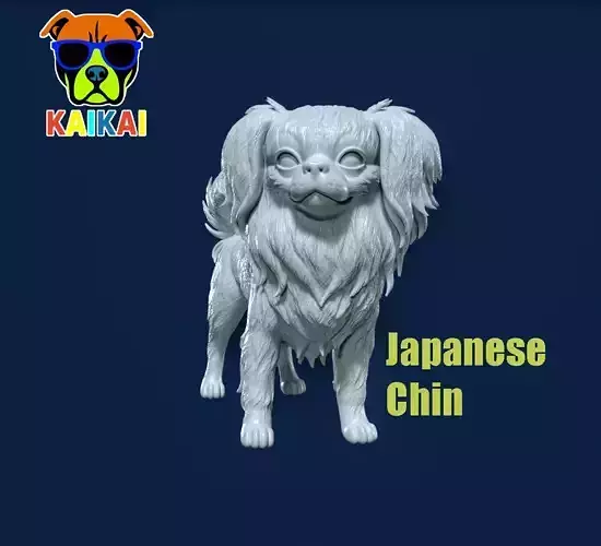 Japanese Chin Dog - Japanese Spaniel Dog - 3D print 3D print model Japanese Chin Dog - Japanese Spaniel Dog - 3D print 3D print model