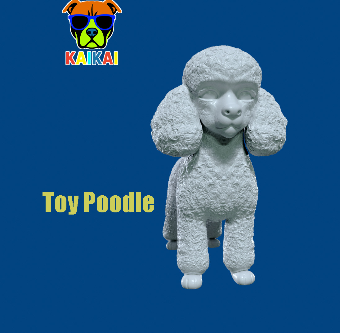 Toy Poodle Dog - Poodle Dog - 3D print 3D print model_2