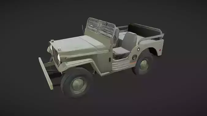 military-style off-road jeep