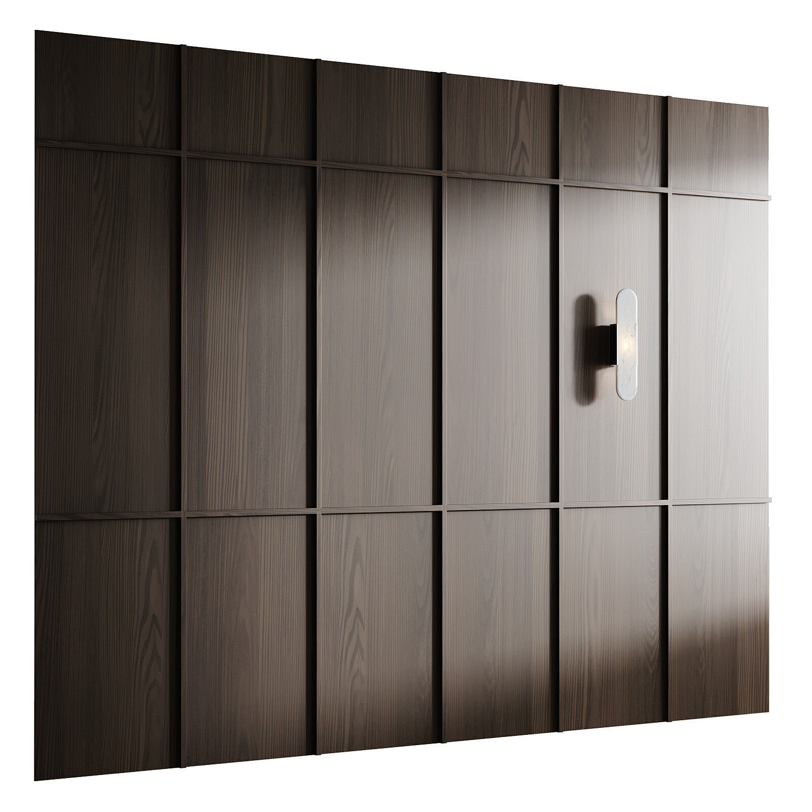 Wall panel 3D model_5