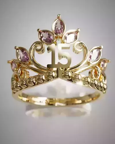 Anillo de 15 3D print model