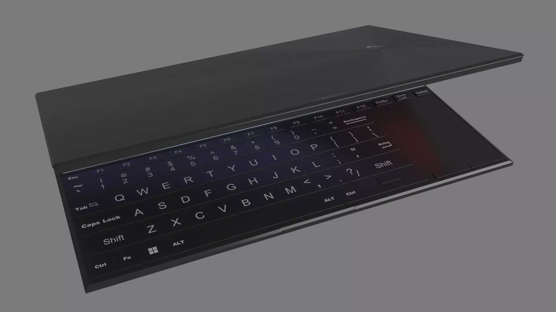 Asus Zenbook 3D model