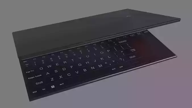 Asus Zenbook 3D model