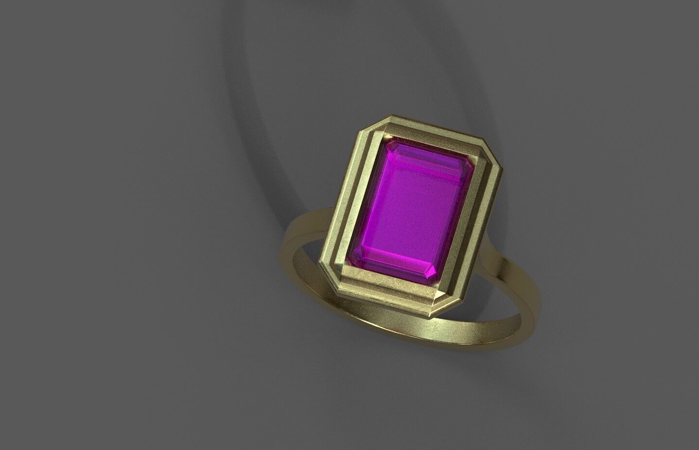 High-Quality 3D Ring Model 3D model_3