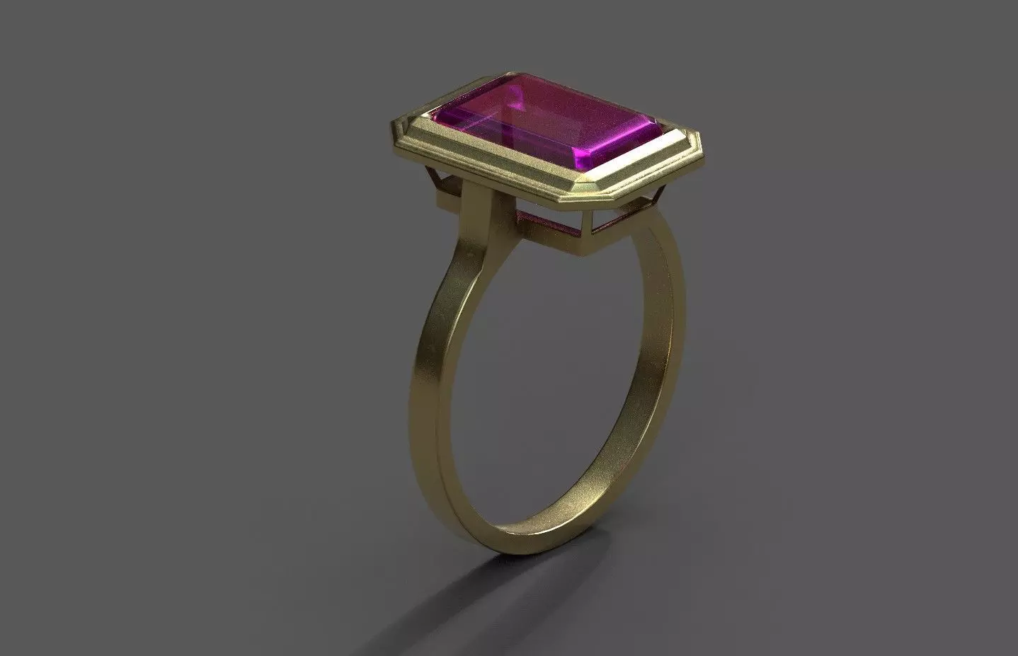 High-Quality 3D Ring Model 3D model_0