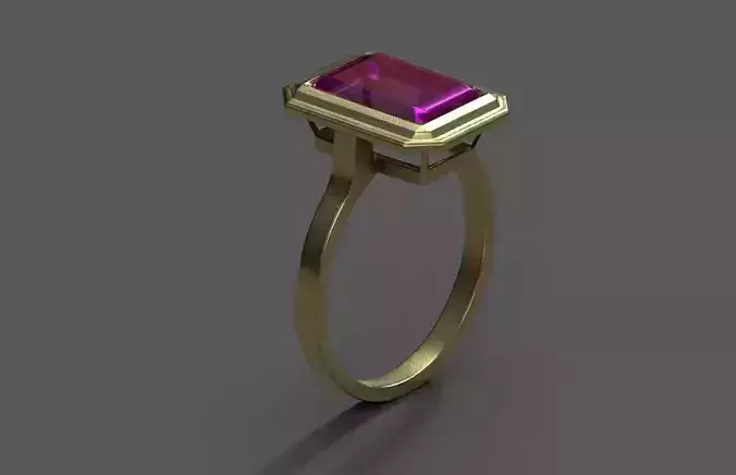 High-Quality 3D Ring Model