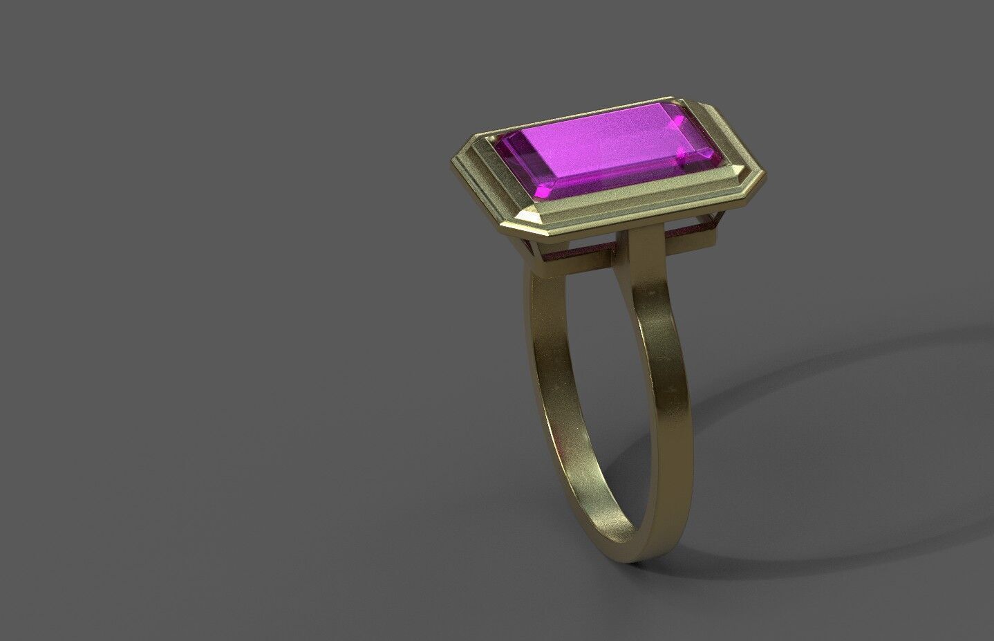 High-Quality 3D Ring Model 3D model_2