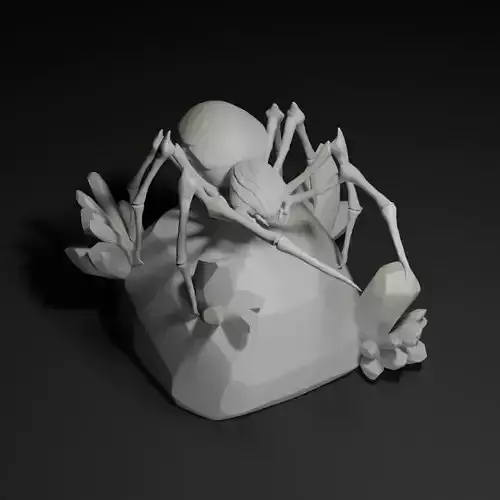 Stylized Spider Sculpt