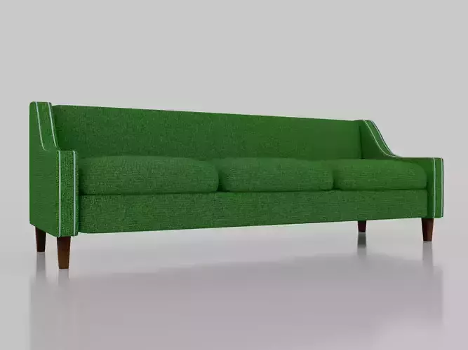 Modern Sofa Low-poly 3D model