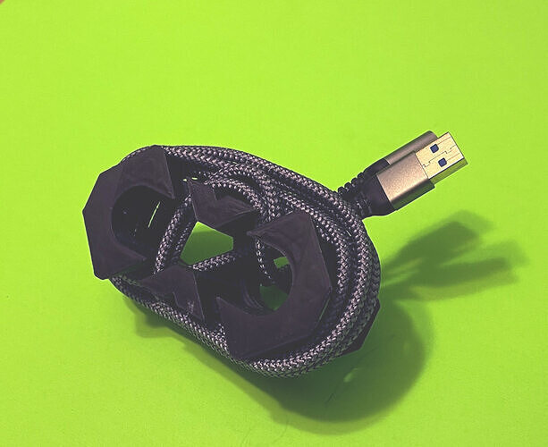 Small Wire Coil with Cable Slots 3D print model