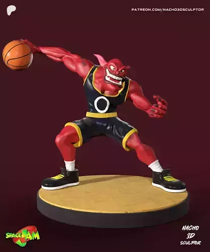 Nawt Monstar - Space Jam movie 3d print model 3D print model