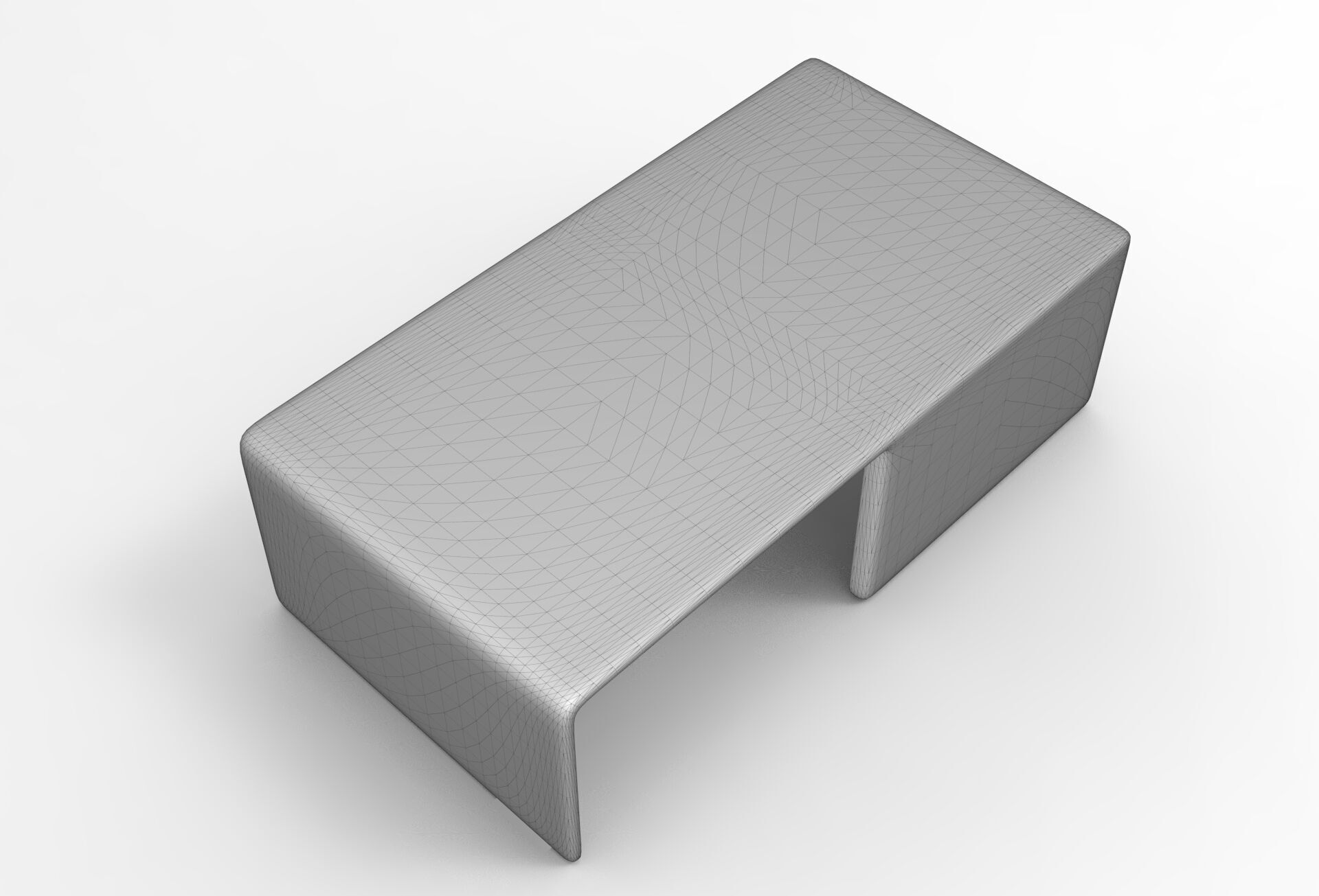 Koho Coffee Table Low-poly 3D model_6