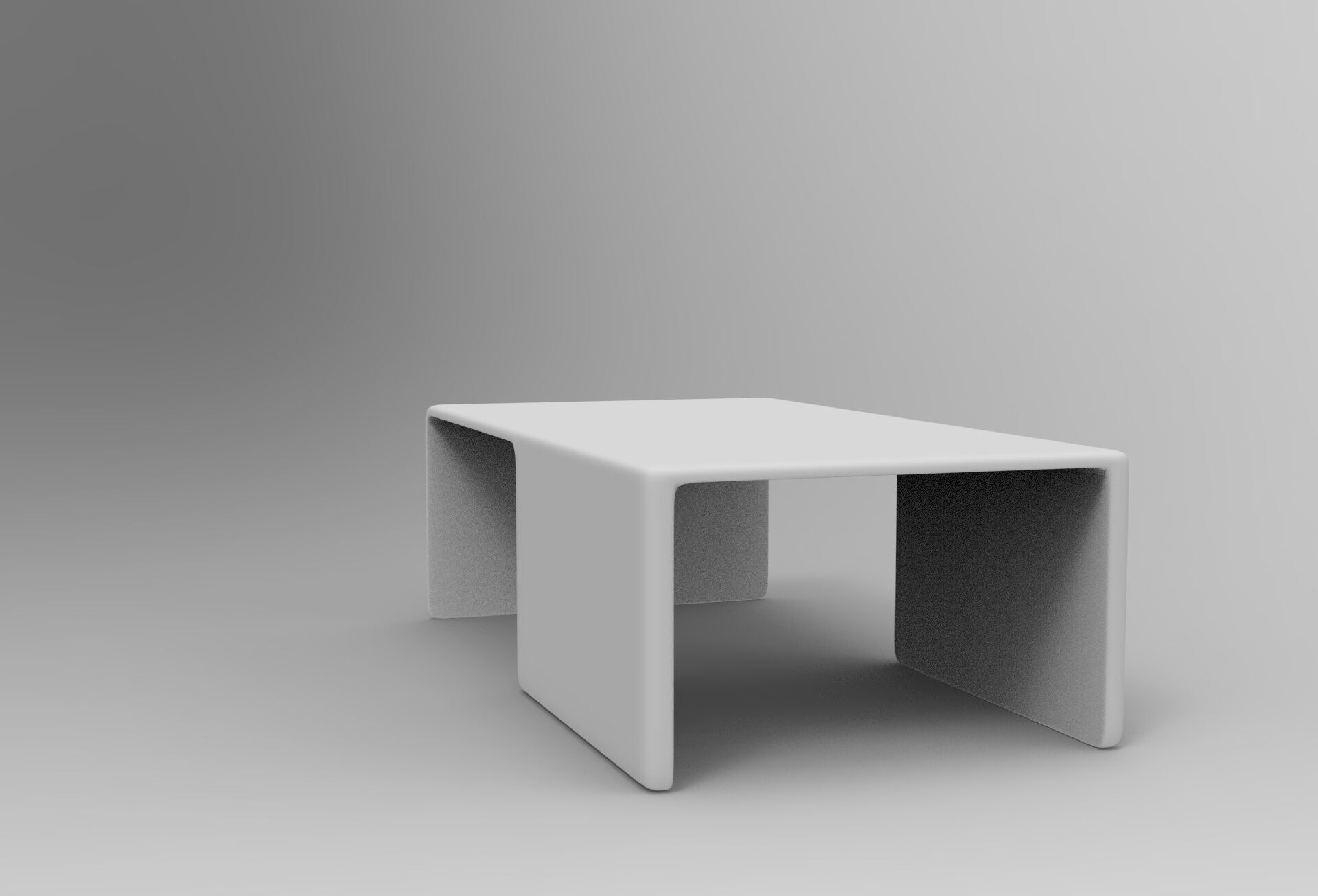 Koho Coffee Table Low-poly 3D model_8