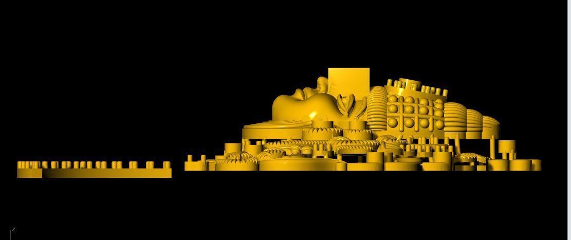 balaji pendant necklace 3dm file 3D print model_1