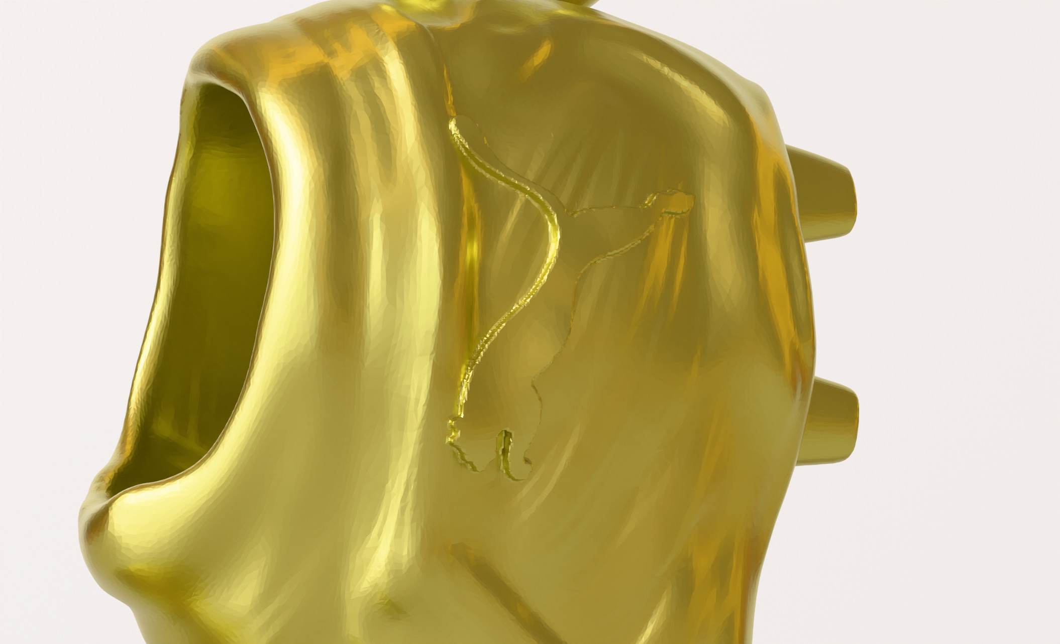 Football Boot and Ball Pendant Necklace  3D Print Model 3D print model_5