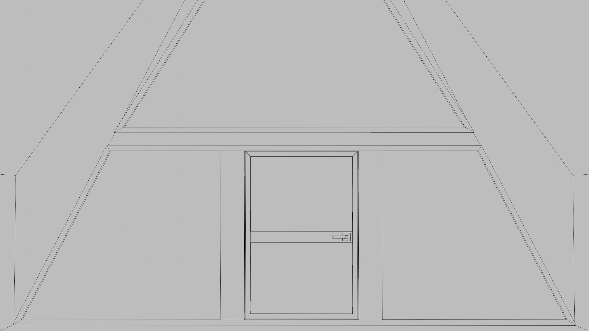 Low-Poly Forest house Low-poly 3D model_9