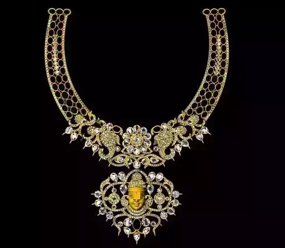 balaji necklace 3dm file