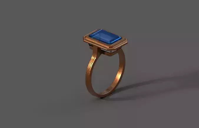 High-Quality 3D Ring Model
