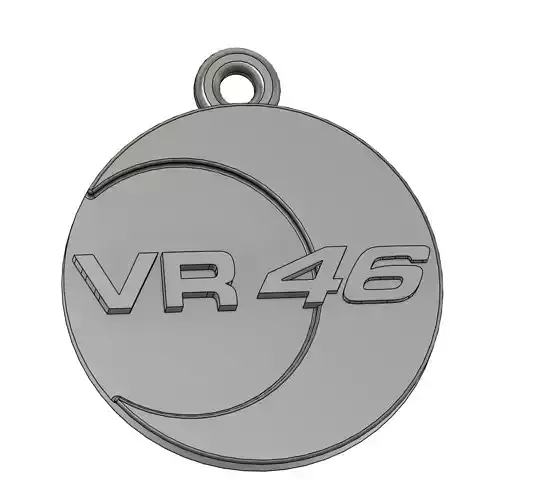 VR 46 Valentino Rossi pendant